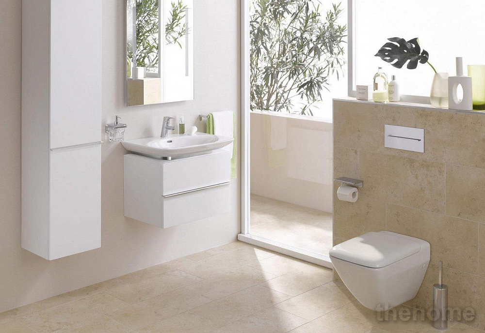Тумба под раковину Laufen Palace New 4.0125.1.075.463.1 89 см, 1 выдвижной ящик, цвет белый матовый - 3