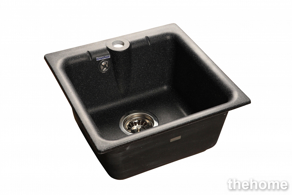 Кухонная мойка GranFest Practic GF-P420 429632 черная - TheHome