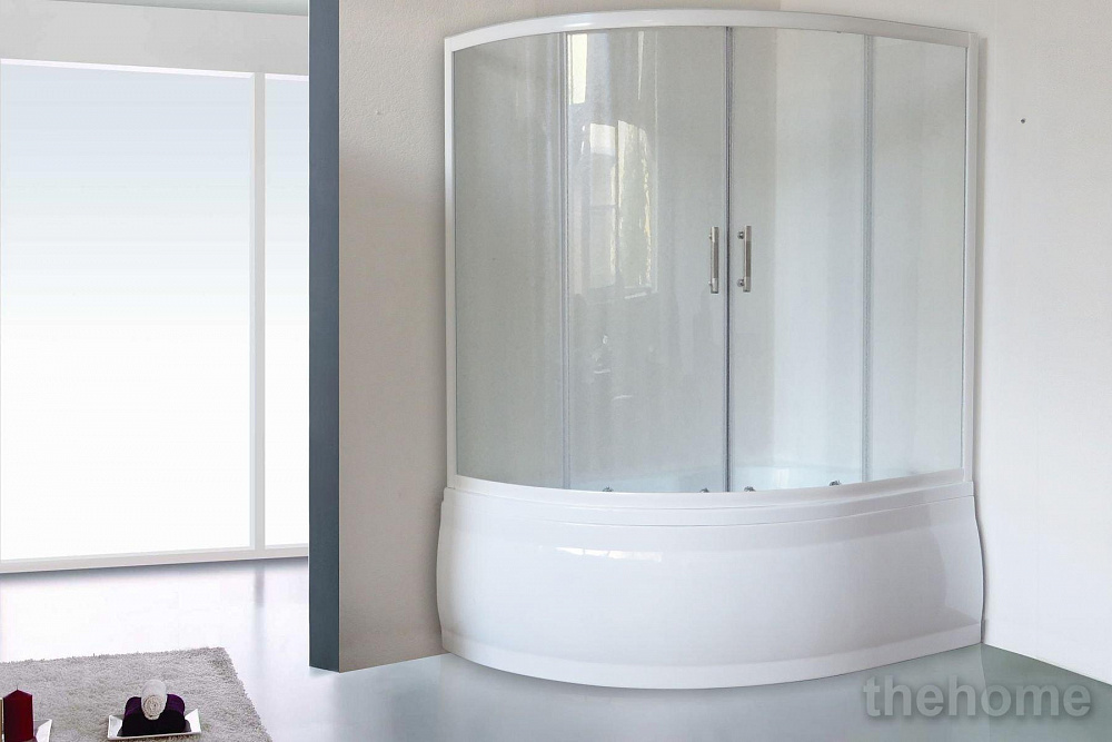 Душевая шторка Royal Bath RB 140ALP-T 1400x950x1500 (прозрачная) - 2