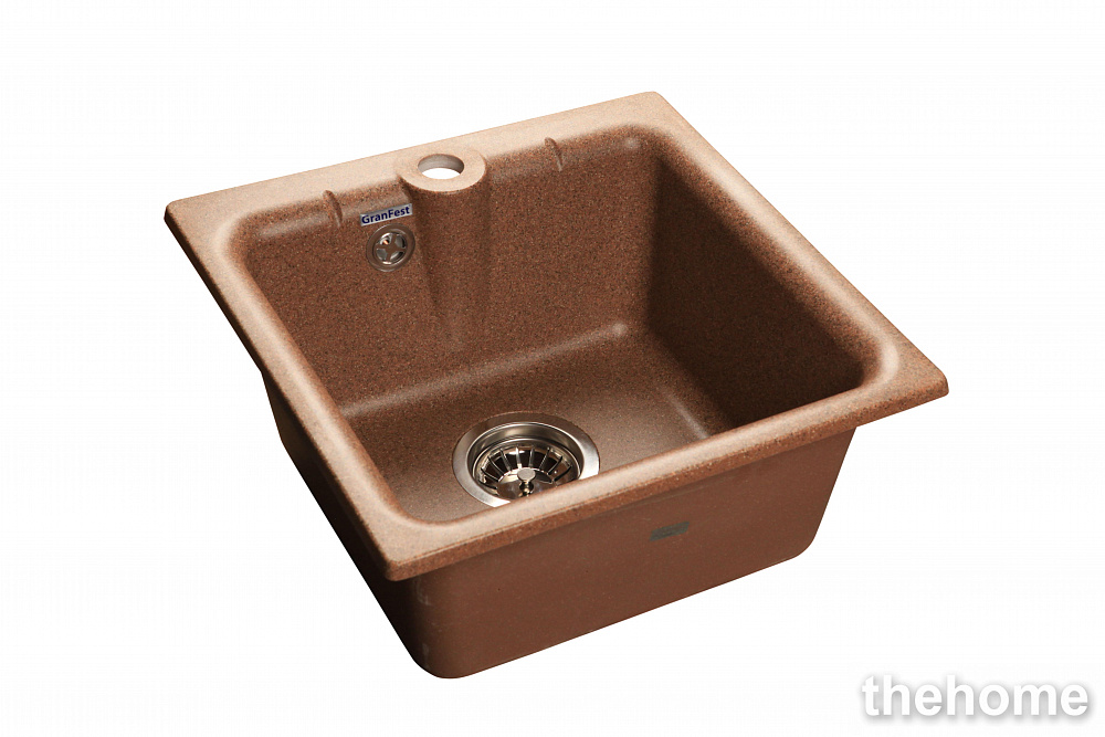 Кухонная мойка GranFest Practic GF-P420 433140 терракот - TheHome