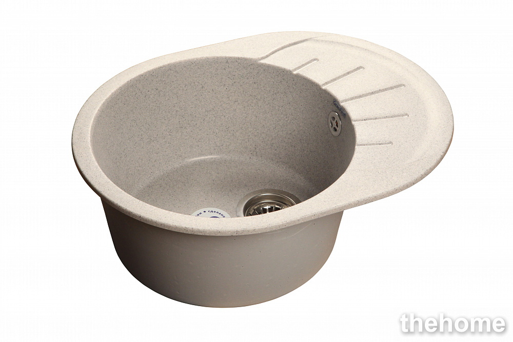 Кухонная мойка GranFest Rondo GF-R580L 430544 серая - TheHome