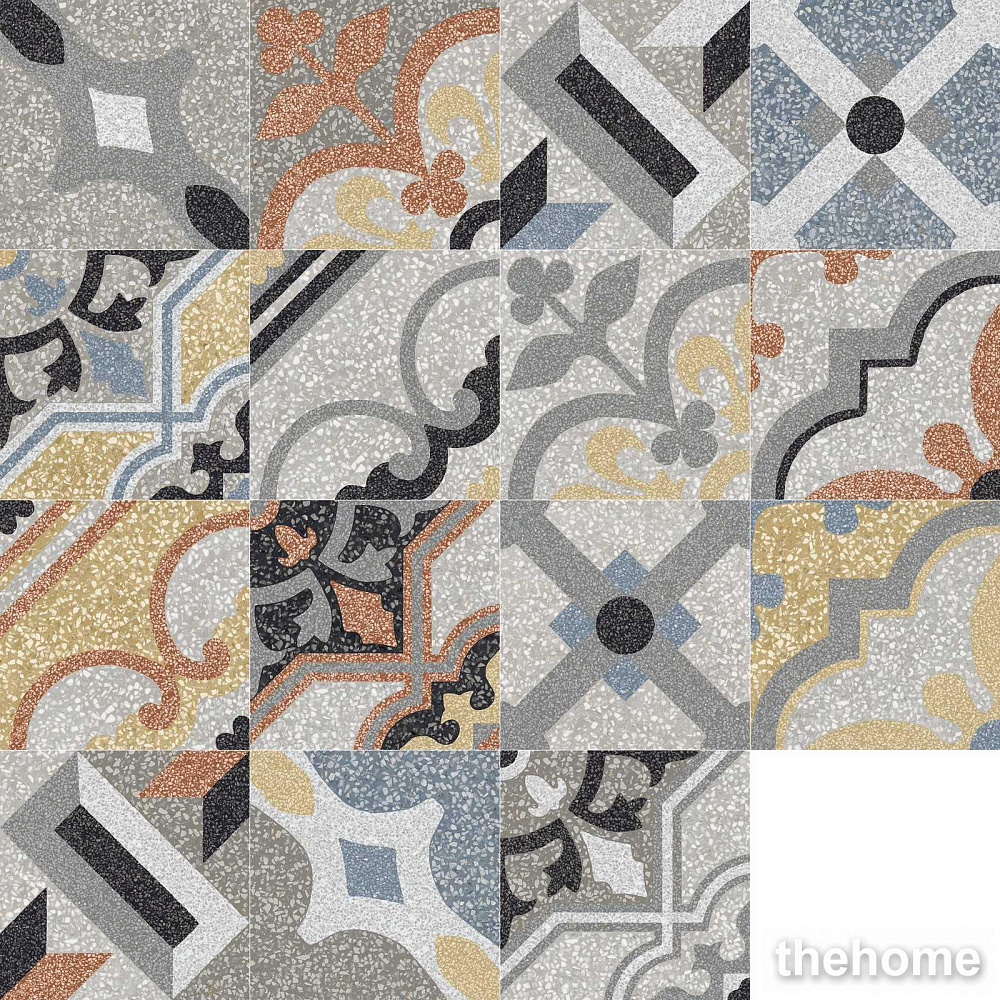 Декор D_Segni Scaglie Mix 20x20 - TheHome