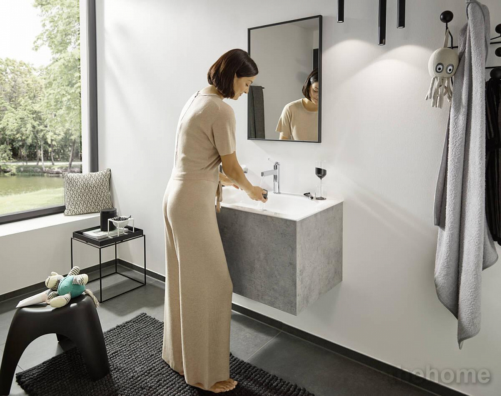 Смеситель Hansgrohe Finoris для раковины 76020000 хром - 5