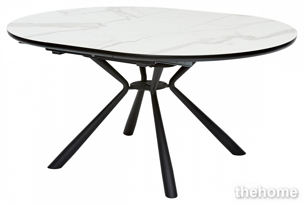 Стол обеденный М-Сити HT8069GNTL45BLCK белый - 4