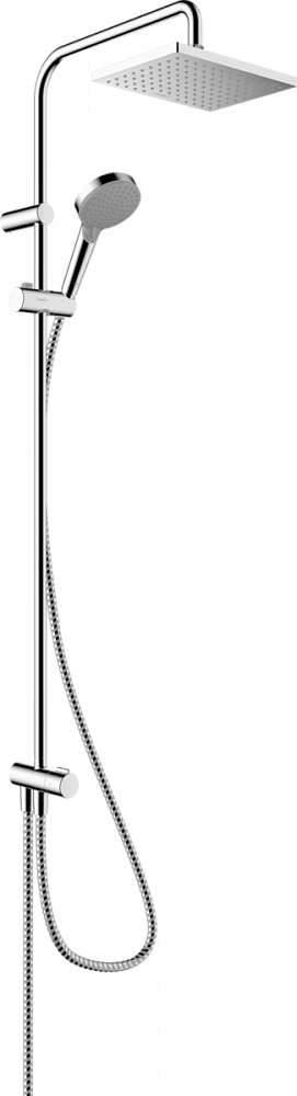Душевая стойка Hansgrohe Vernis Shape Showerpipe 230 1jet Reno 26282000, хром - TheHome