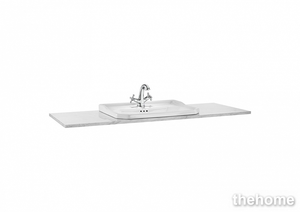 Столешница под раковину Roca Carmen 130 см 857142420 белый - TheHome