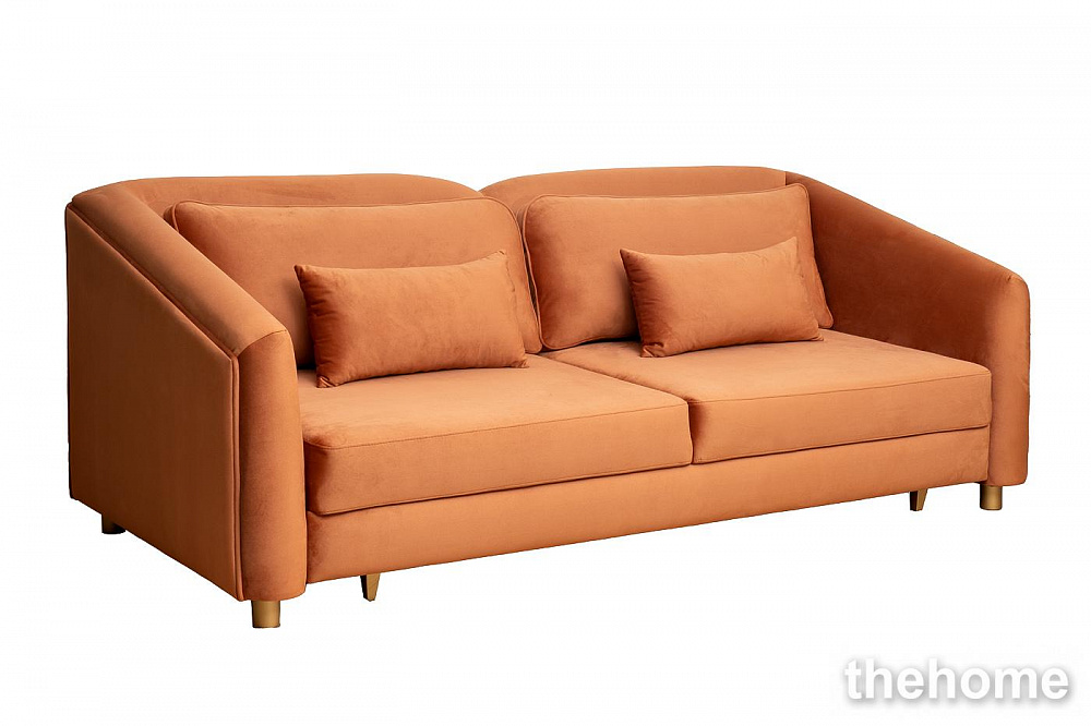 Диван Trevi 230М(К) трехм раскл с кантом терракотовый Colt006 232*103*88см Garda Decor - 2