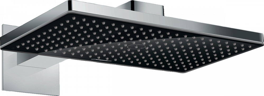 Верхний душ Hansgrohe Rainmaker Select 460 1jet 24003600, чёрный хром - TheHome