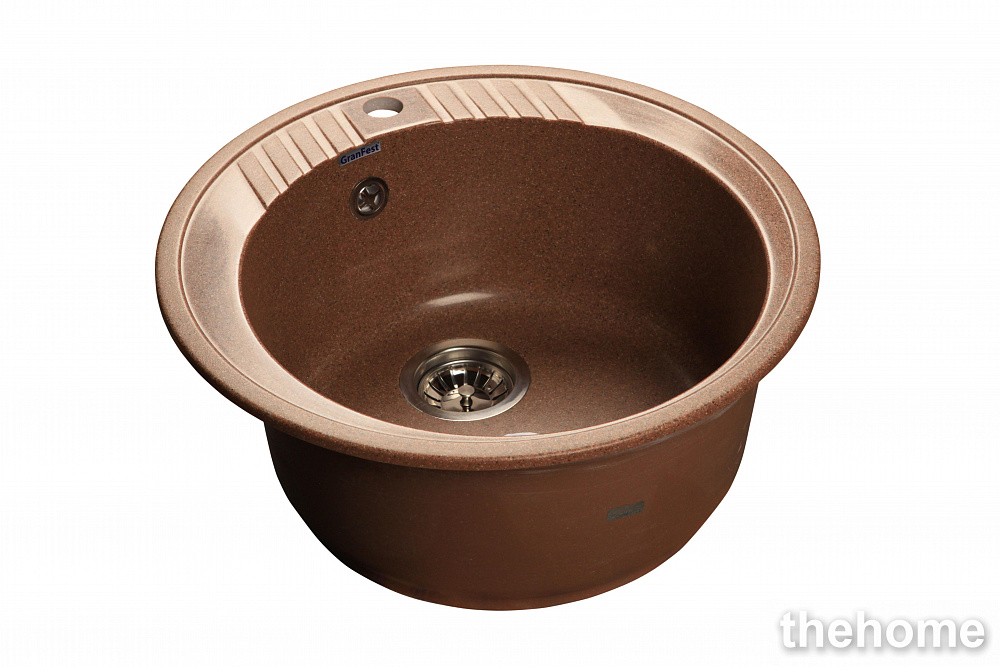 Кухонная мойка GranFest Rondo GF-R520 429030 терракот - TheHome