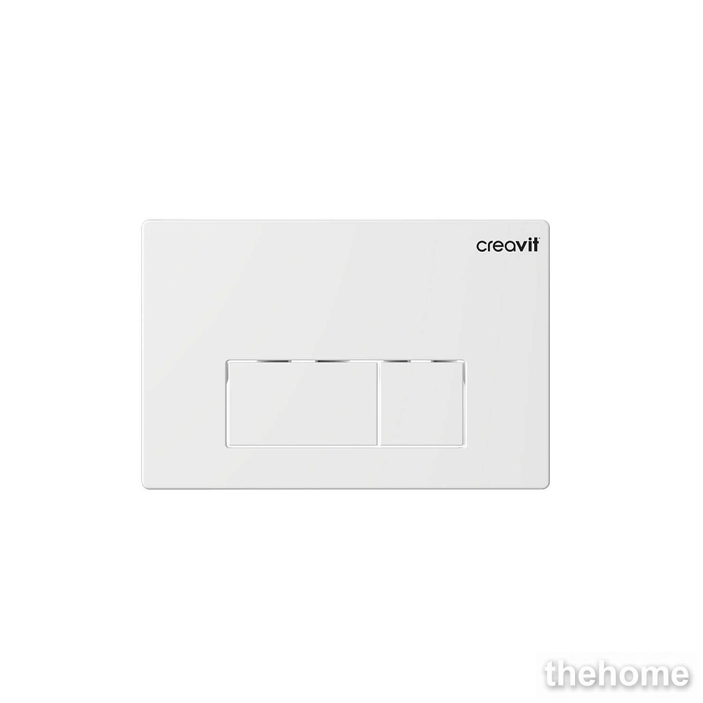 Клавиша смыва для инсталляции Creavit Arc GP8001.00 белая - TheHome