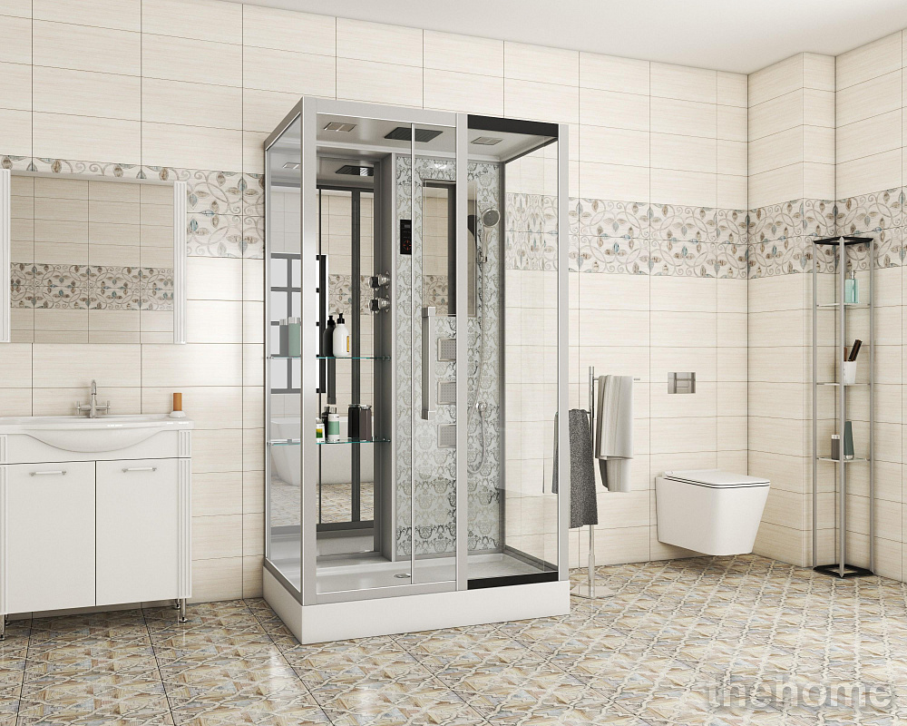 Душевая кабина Niagara Luxe NG-7713WR 120x82x215 правая с гидромассажем стекло прозрачное - 2