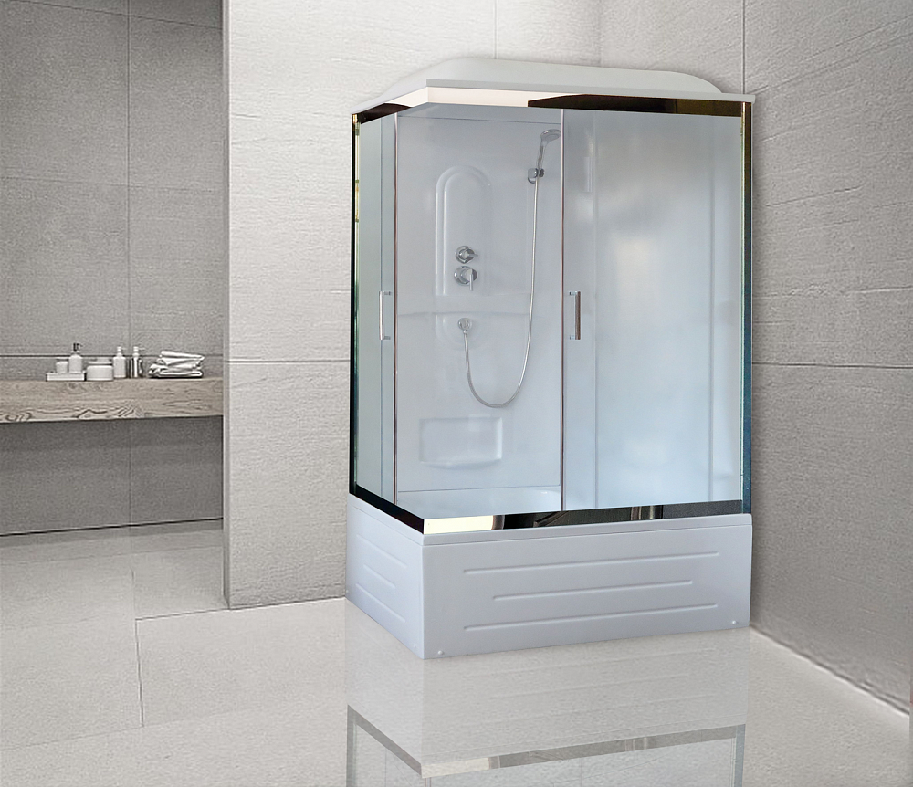 Душевая кабина Royal Bath RB 8100BP1-M-CH (матовое) R - 2