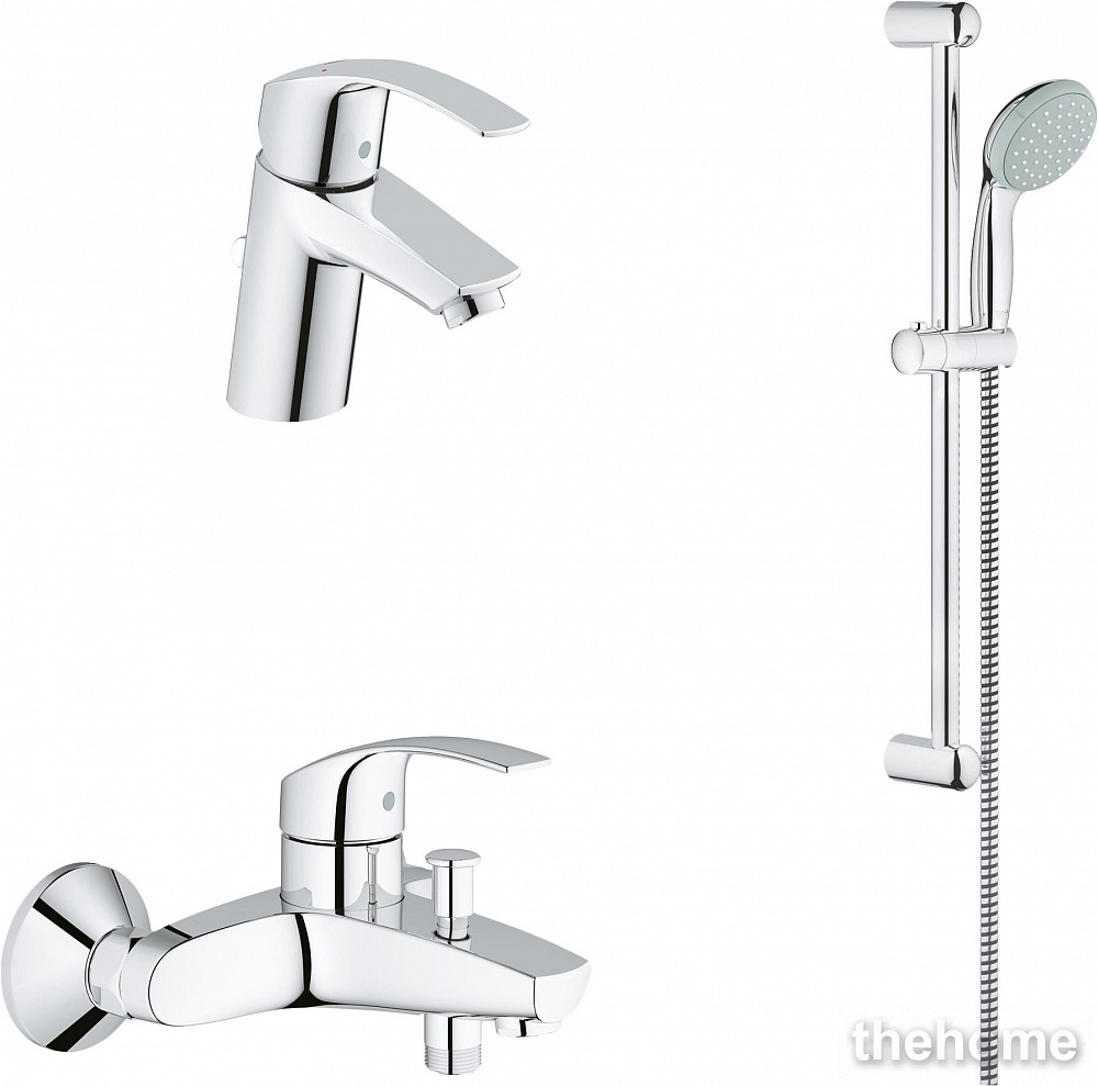 Душевой комплект Grohe Eurosmart 124446 - TheHome