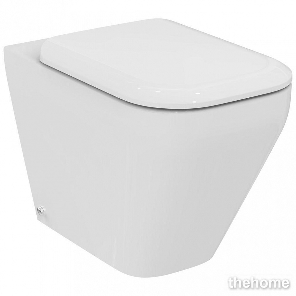 Приставной унитаз Ideal Standard Tonic II K317301 с крышкой-сиденьем микролифт - TheHome