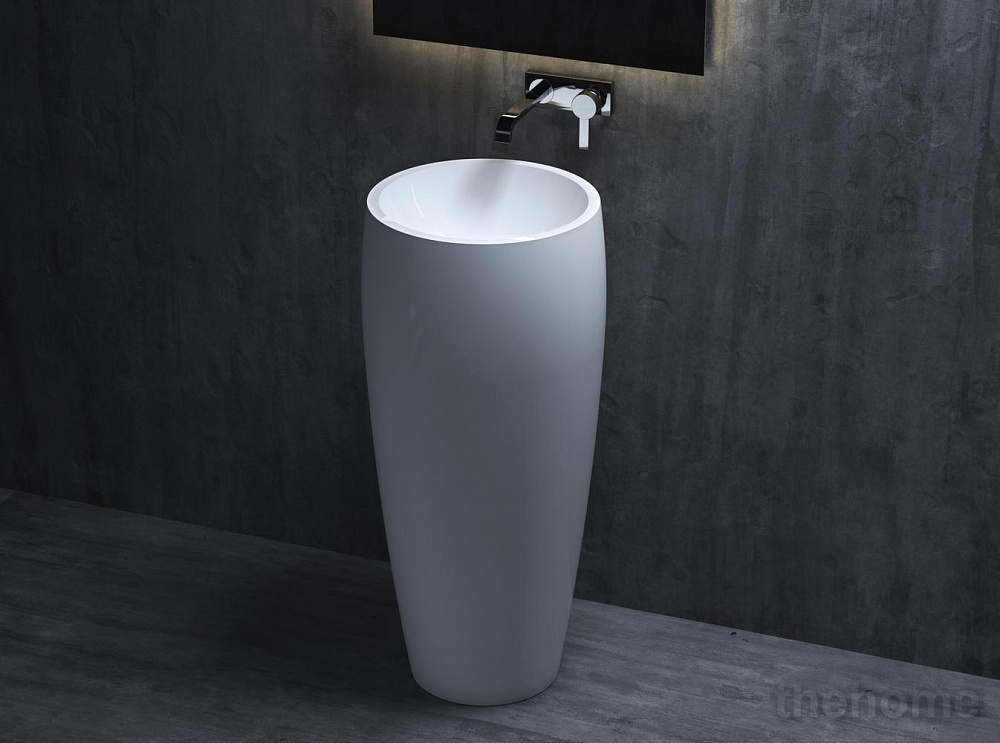 Раковина из искусственного камня S-Sense Salini Armonia 130113G напольная глянцевая - TheHome
