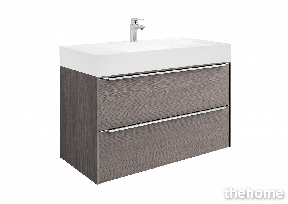 Тумба с раковиной Roca Inspira 100 см 851077402 дуб - TheHome