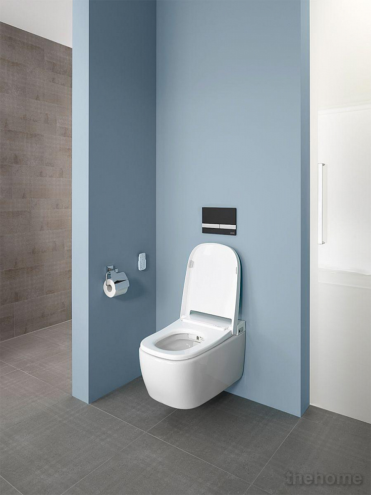 Унитаз подвесной VitrA V-Care 5674B003-6194 со встроенным феном и системой удаления запахов - 4