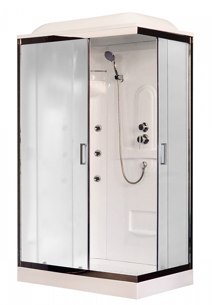Душевая кабина Royal Bath RB 8120HP2-M-CH (матовое) L - TheHome