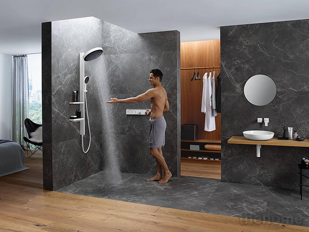 Верхний душ 250 3 jet Hansgrohe Rainfinity 26232000, хром - 3