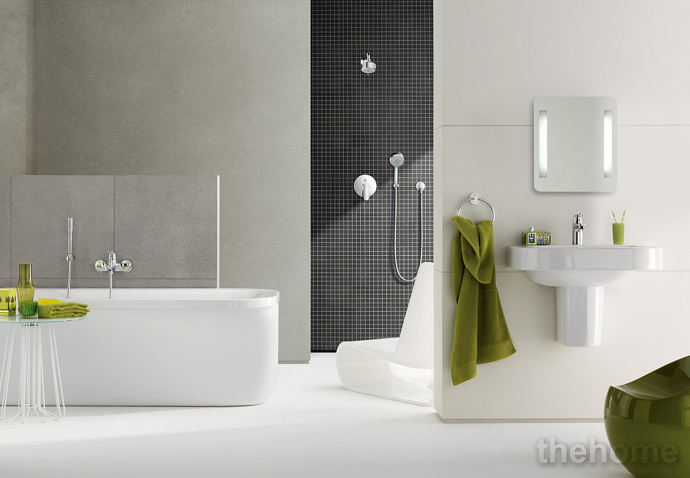 Смеситель для ванны с душем Grohe Eurosmart Cosmopolitan 32832000 хром - 3