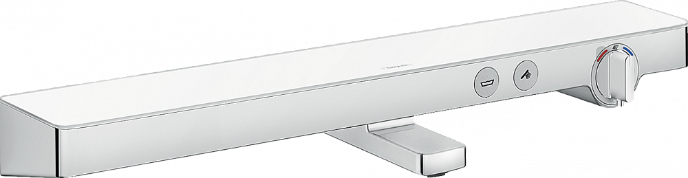 Термостат Hansgrohe ShowerTablet Select 700 13183400 для ванны с душем, белый / хром - TheHome