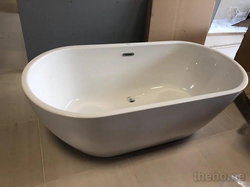 Акриловая ванна Kolpa San Dalia Fs 170х80 белая 561140 с интегрированной панелью - 3