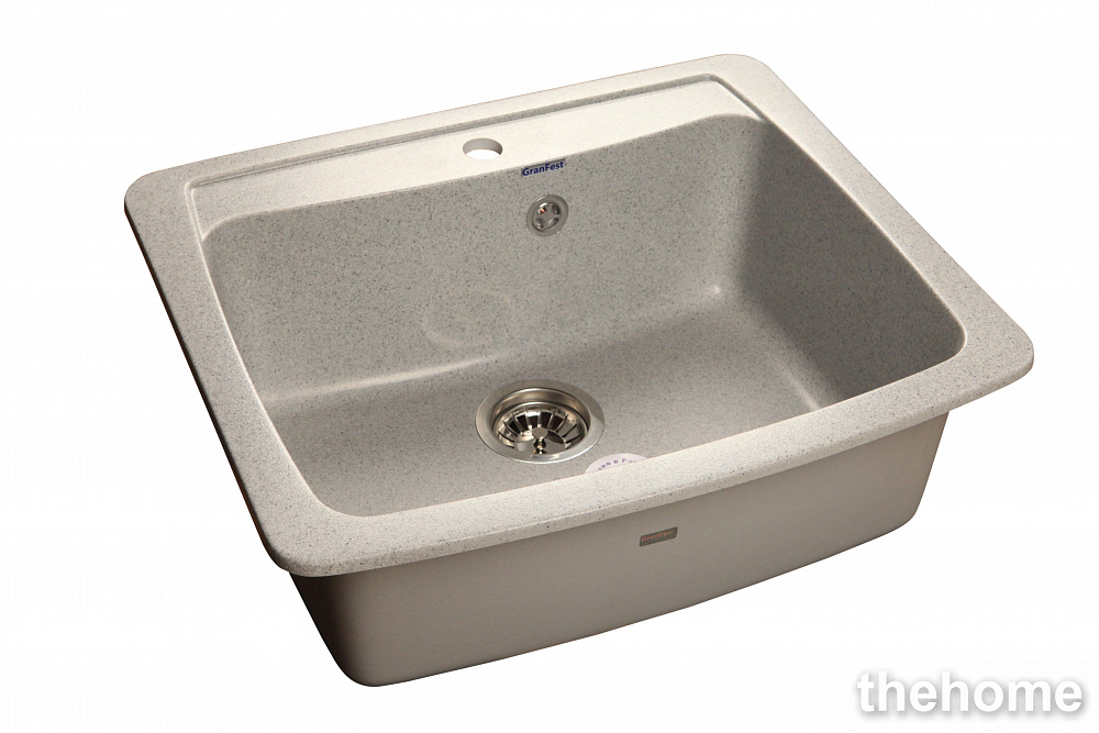 Кухонная мойка GranFest Standart GF-S605 429638 серая - TheHome