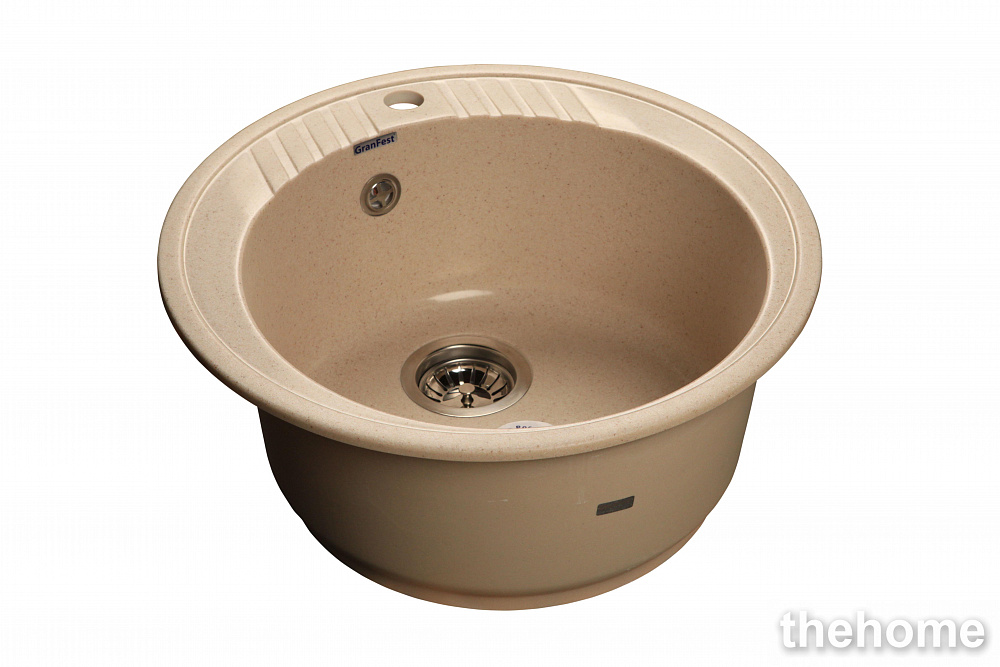 Кухонная мойка GranFest Rondo GF-R520 429014 бежевая - TheHome