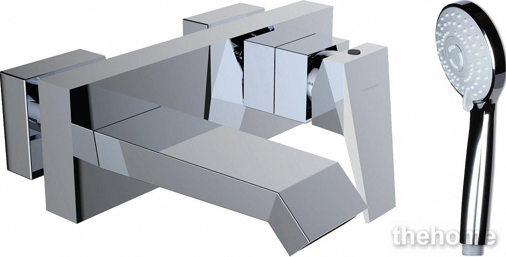Смеситель Clever Ventu Platinum 99434 для ванны с душем - TheHome