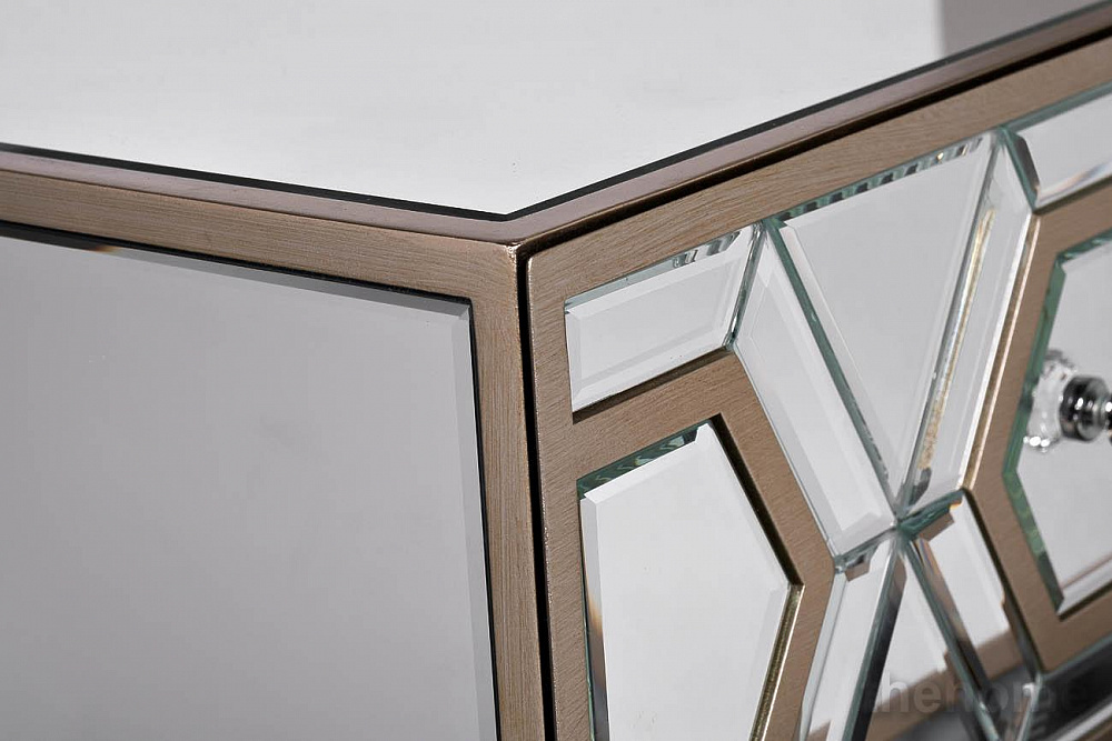 KFG044 Тумба зеркальная 3 ящика  46*42*66см Garda Decor - 4