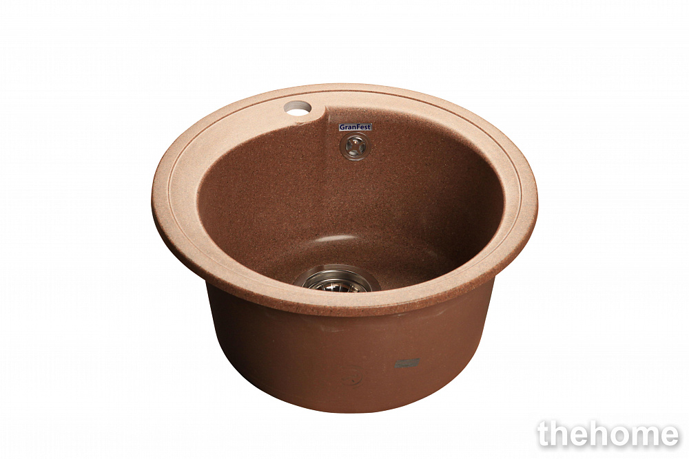 Кухонная мойка GranFest Rondo GF-R450 429502 терракот - TheHome