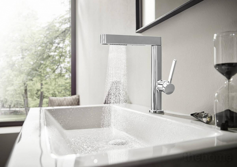 Смеситель Hansgrohe Finoris для раковины 76063000 хром - 3