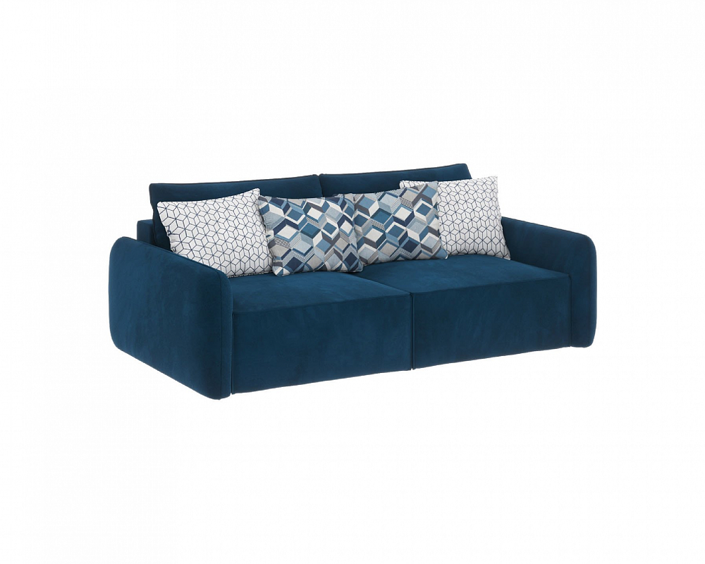 Диван прямой DeeOne Портленд-7 AAA4153003 синий - TheHome