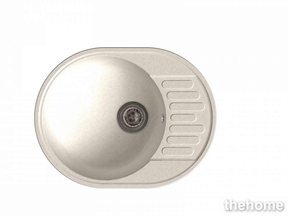 Кухонная мойка GranFest Quarz GF-Z58 444886 белая - TheHome