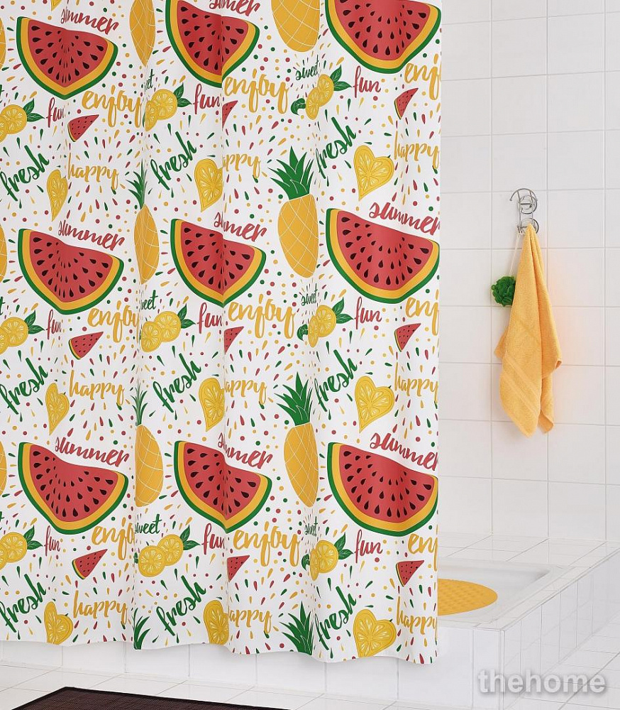 Штора для ванных комнат Ridder Fruits цветная - TheHome