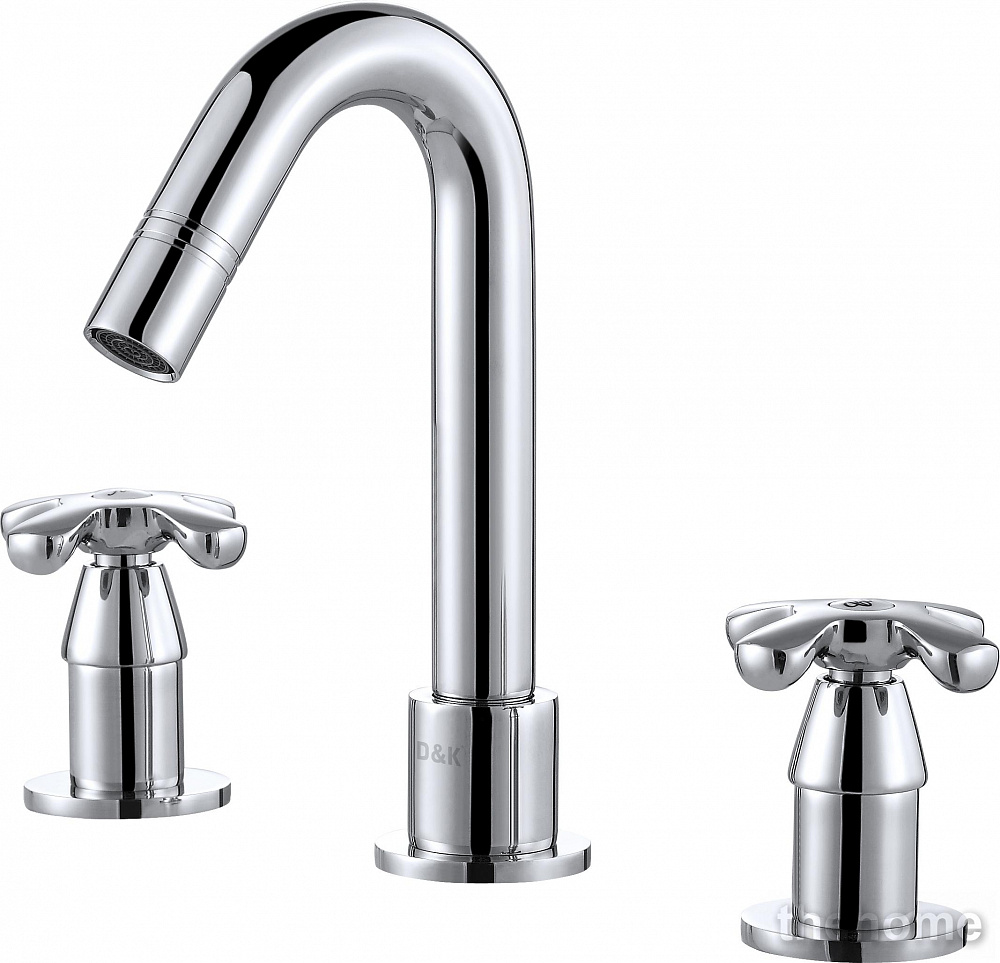 Смеситель D&K Hessen Lorsch DA1414101 для раковины - TheHome