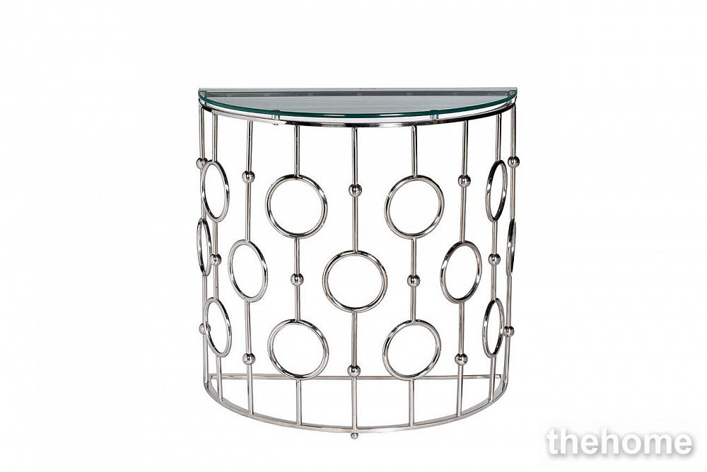 GY-CST8040 Консоль стекло прозр/хром 78*40*77см Garda Decor - TheHome