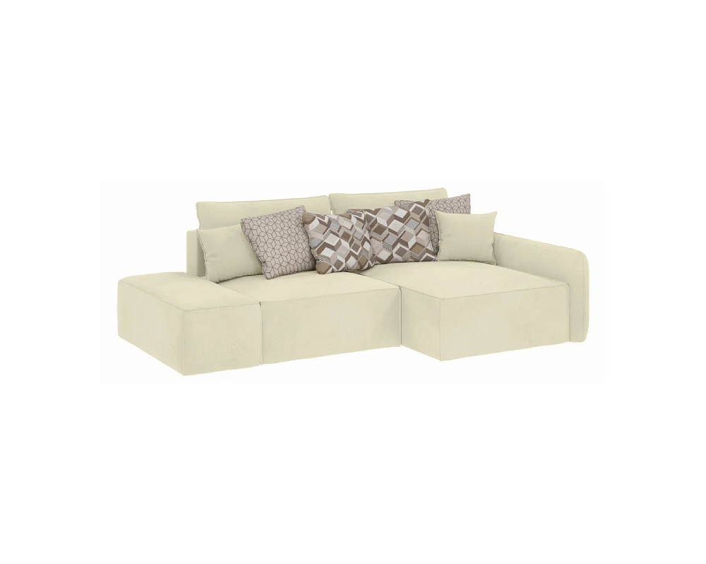 Диван угловой DeeOne Портленд-3 AAA4150022 молочный - TheHome