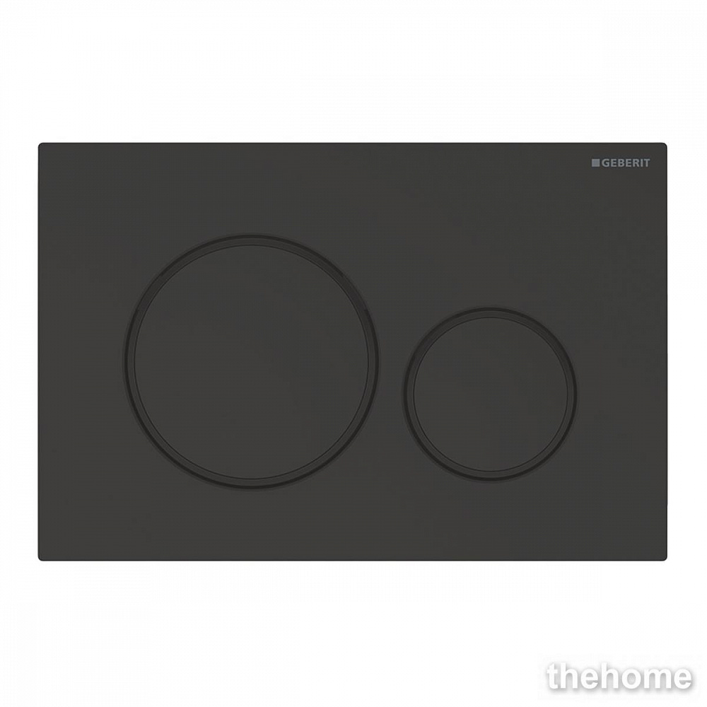 Клавиша смыва Geberit Sigma 115.882.16.1 черная - TheHome