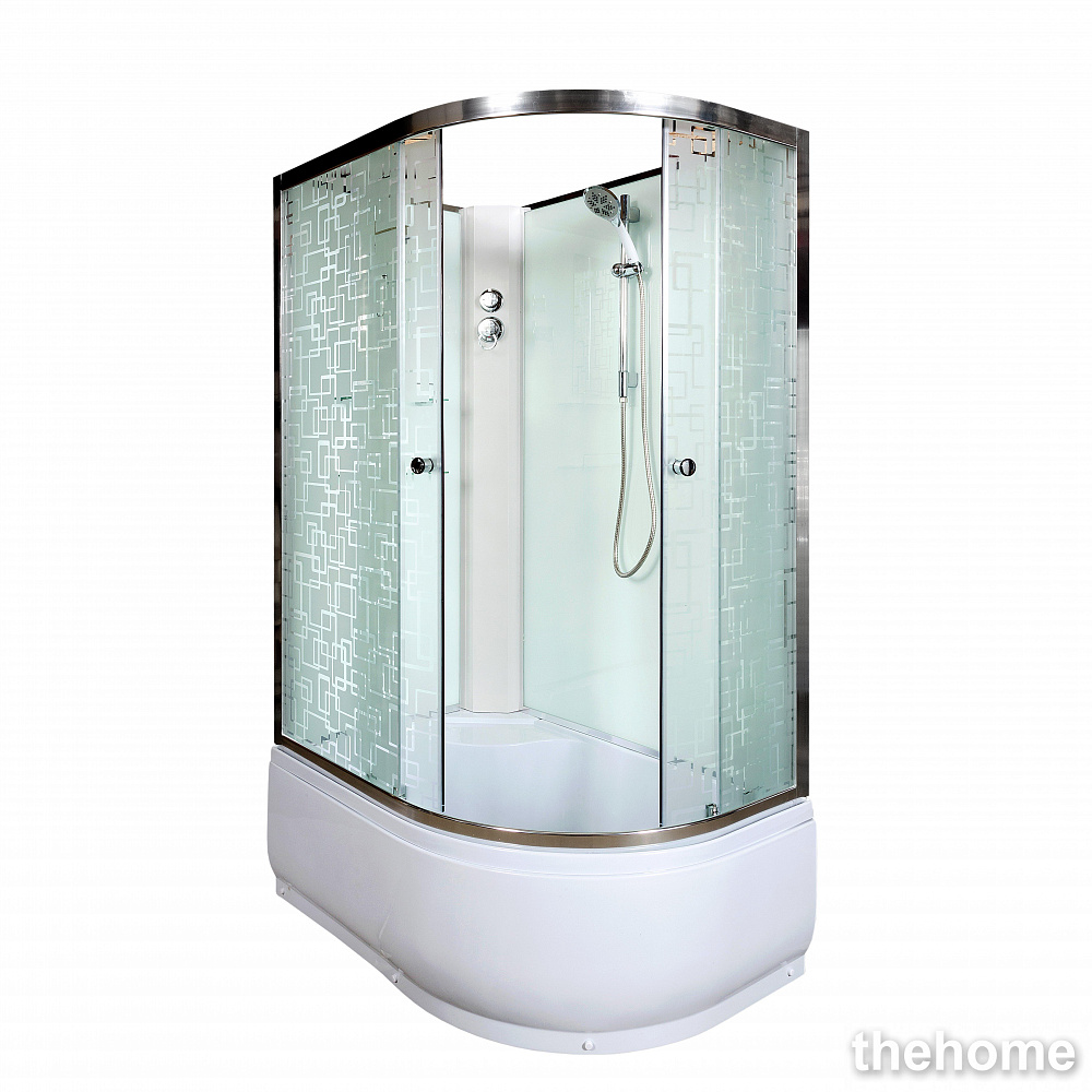 Душевая кабина Deto ЕМ4511 L N без крыши - TheHome
