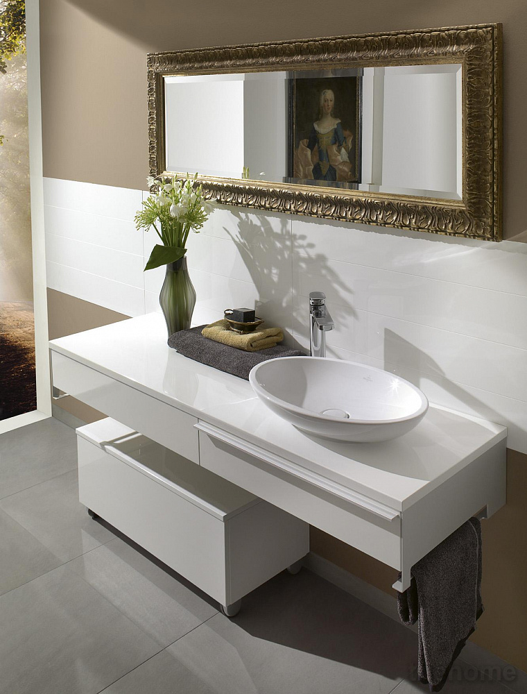 Раковина Villeroy & Boch Loop & friends 5151 10R1 alpin CeramicPlus - 4