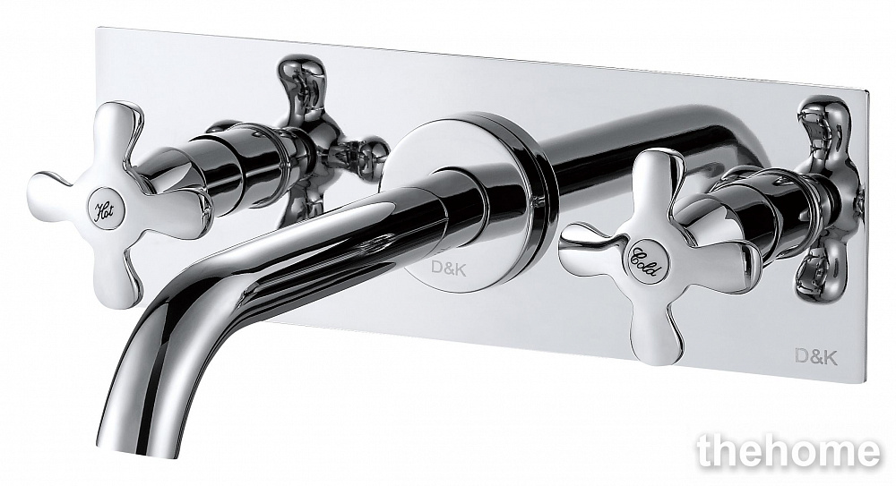 Смеситель D&K Hessen Lorsch DA1414401 для раковины - TheHome