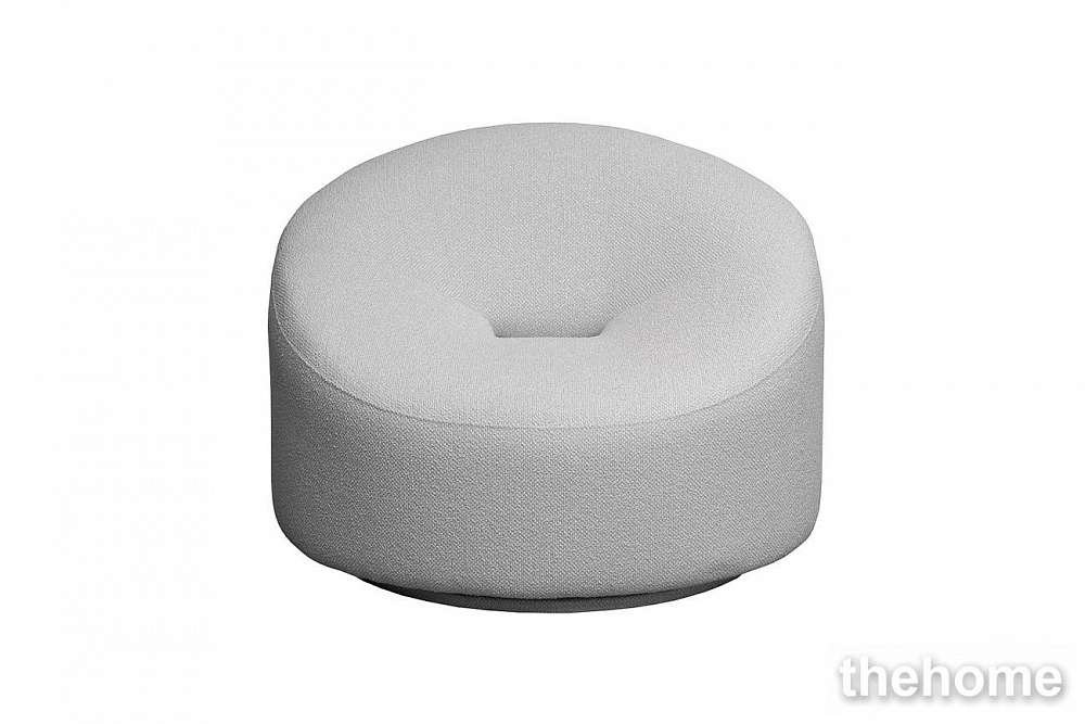 Кресло поворотное LUNA букле белый Flona SVBEG 98*90*69см Garda Decor - TheHome