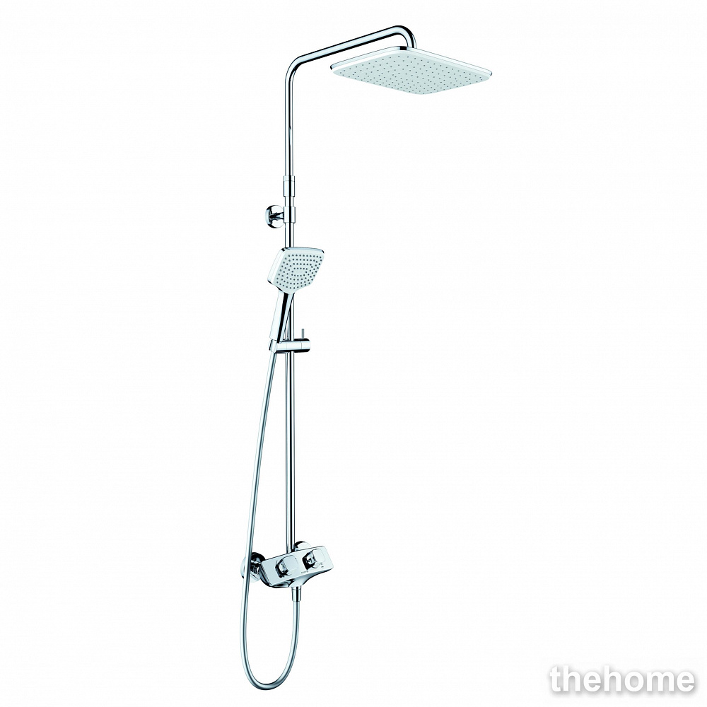 Душевая система Kludi Cockpit Explorer 8005005-00 с термостатом хром - TheHome