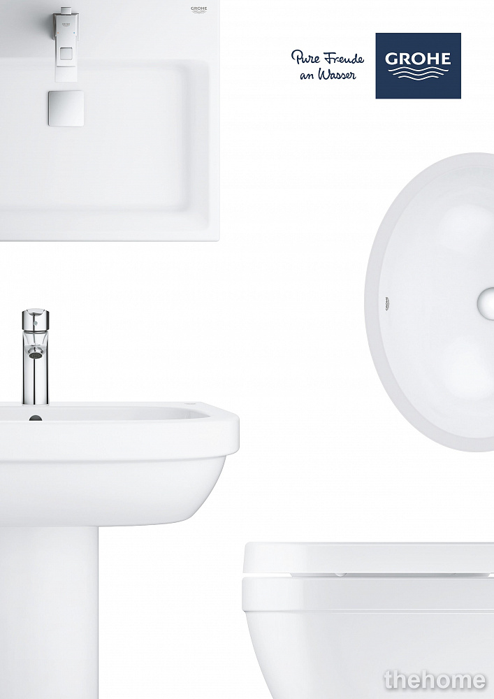 Раковина Grohe Cube Ceramic 3947300H 60 см - 3