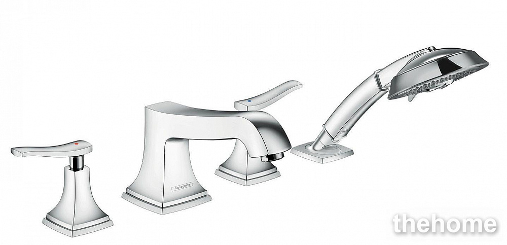 Смеситель на борт ванны Hansgrohe Metropol Classic 31441000 - TheHome