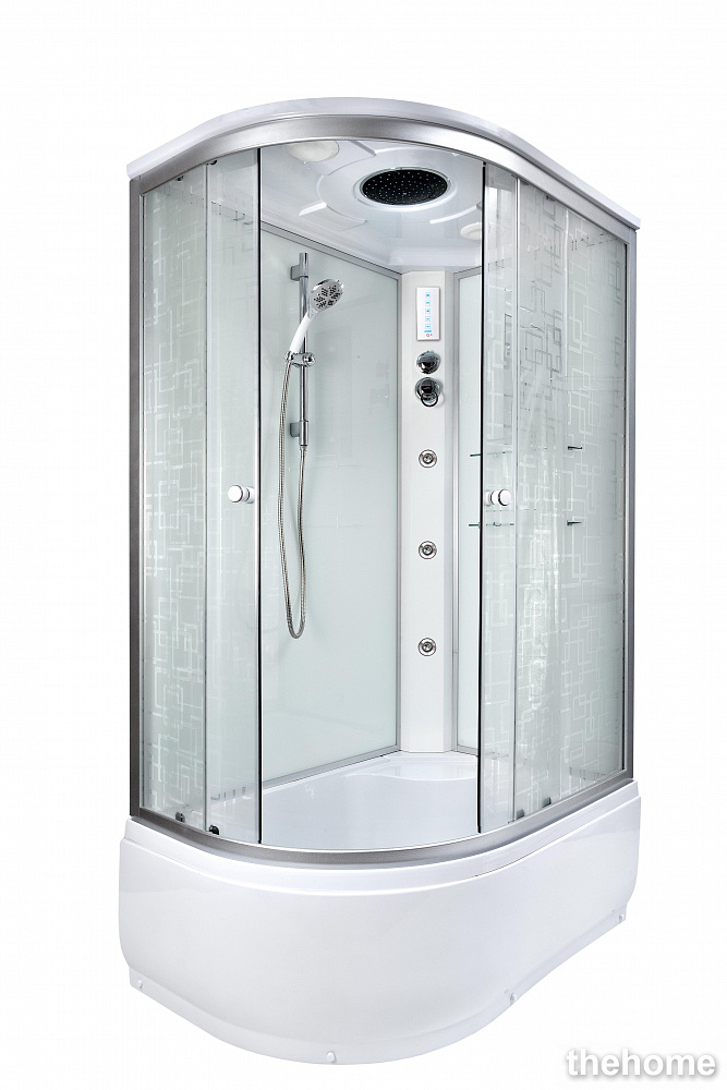 Душевая кабина Deto ЕМ4511 R с гидромассажем и электрикой - TheHome