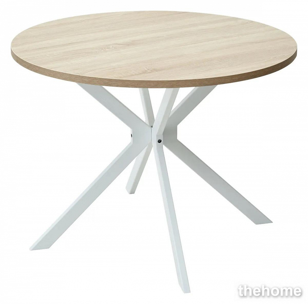 Стол обеденный М-Сити 464M03906 коричневый - TheHome