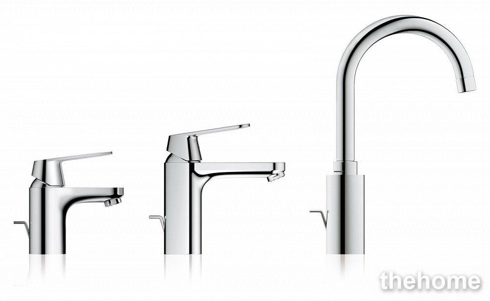 Смеситель для раковины Grohe Eurosmart Cosmopolitan 23325000 хром - 4