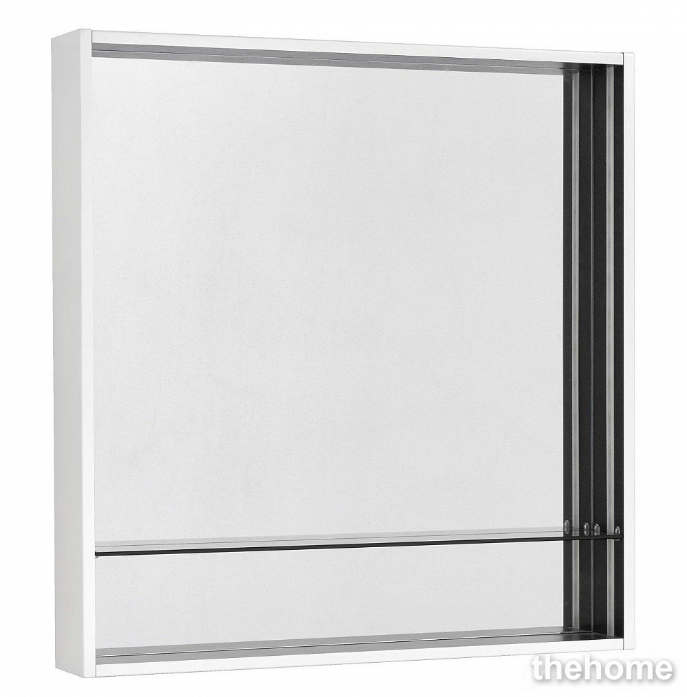 Зеркальный шкаф Aquaton Ривьера 80 1A239102RVX20 белый матовый - TheHome